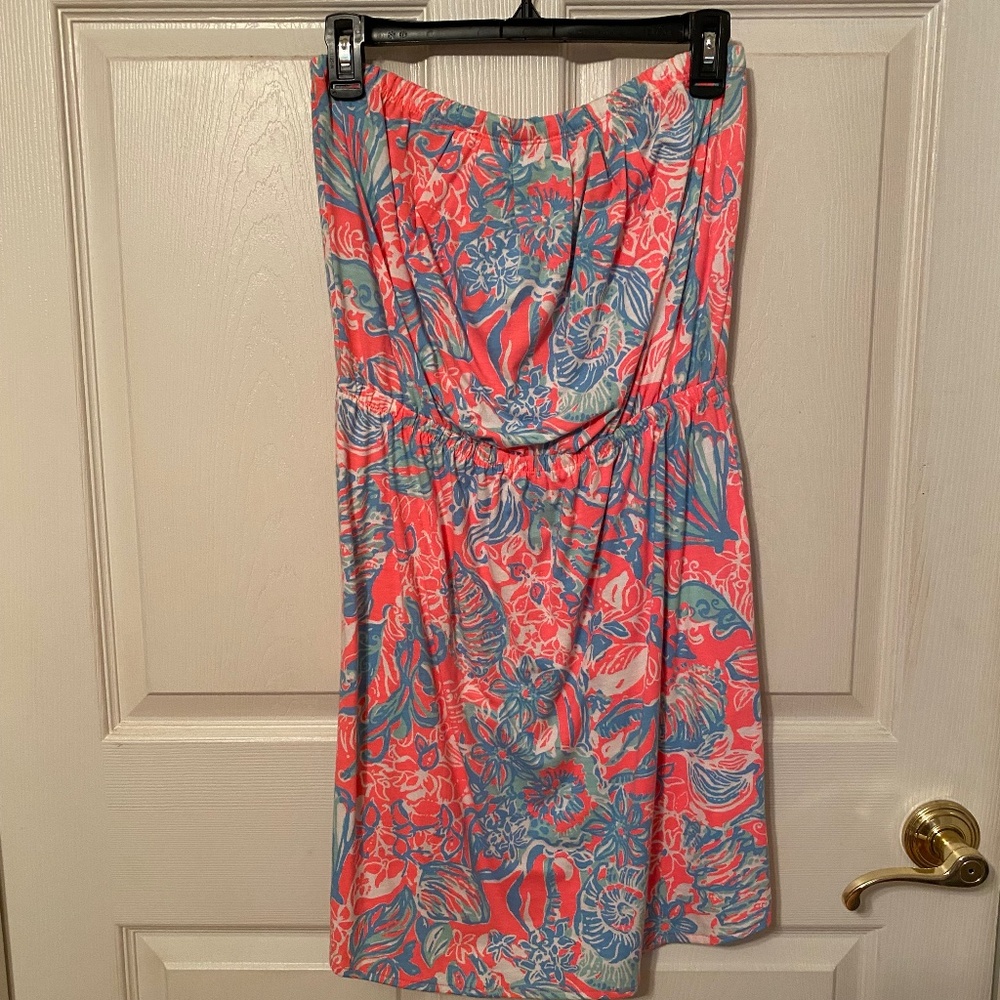 NWT Lilly Pulitzer Strapless Dress